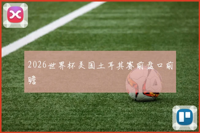 2026世界杯美国土耳其赛前盘口前瞻